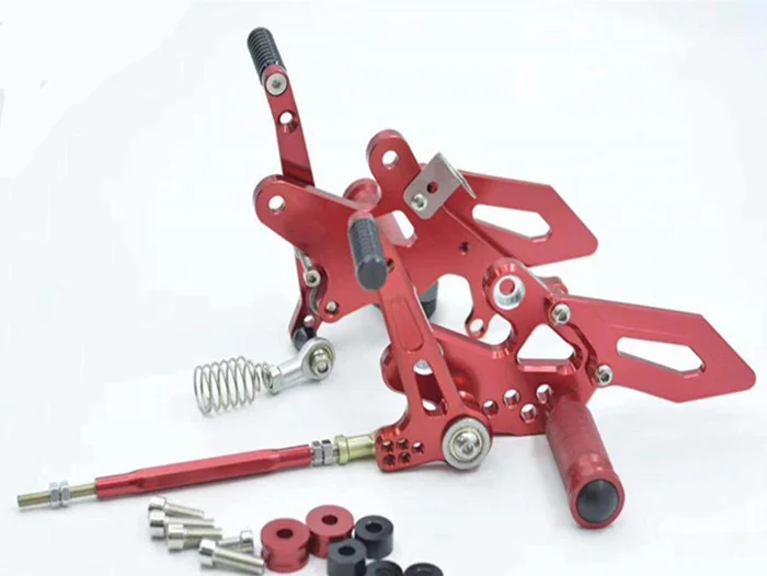 

Suitable for Kawasaki Ninja Z250 Z300 NINJA300 CNC Adjustable Rider Kit Front Pedal Feet Studs