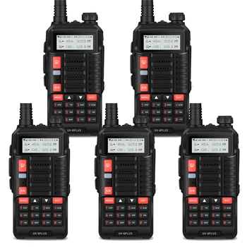 

5PCS UV6B Baofeng Walkie talkie portable 128CH two way radio