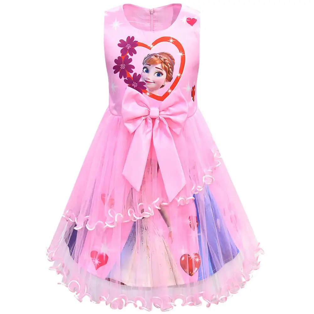 Одежда для маленьких девочек; vestido infantil; платье принцессы; Летнее Детское платье-пачка; платье принцессы; Fille; костюм для малышей; vestido infantil Festa - Цвет: 80172 Pink