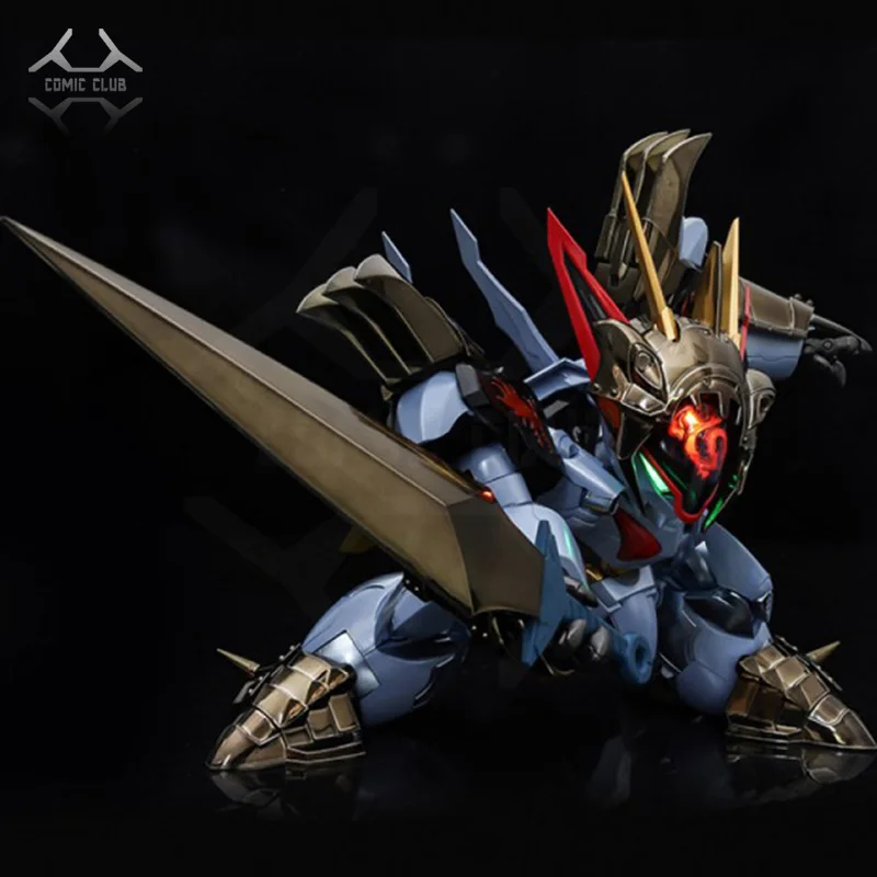 

COMIC CLUB INSTOCK qianshang model qs01 Ryuoumaru contain led light metal cloth action figure toy