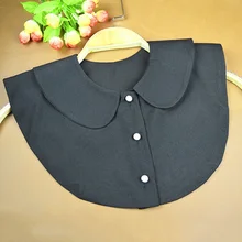 Новая рубашка поддельный съемный воротник ложный воротник отворотом съемный женская одежда