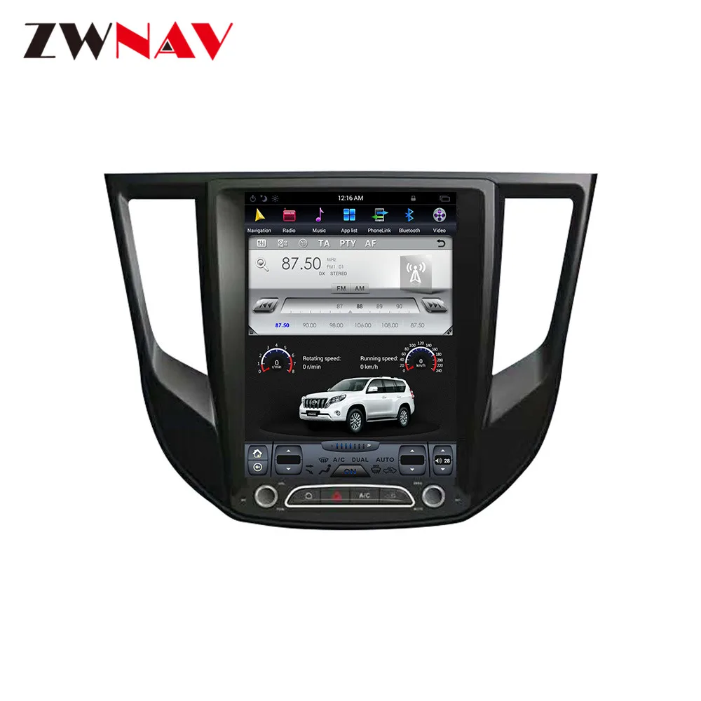 Discount Verticl Tesla style Android 8.1 Car dvd multimedia Player For Mitsubishi Lancer 2017+ car GPS navi audio radio stereo head unit 4