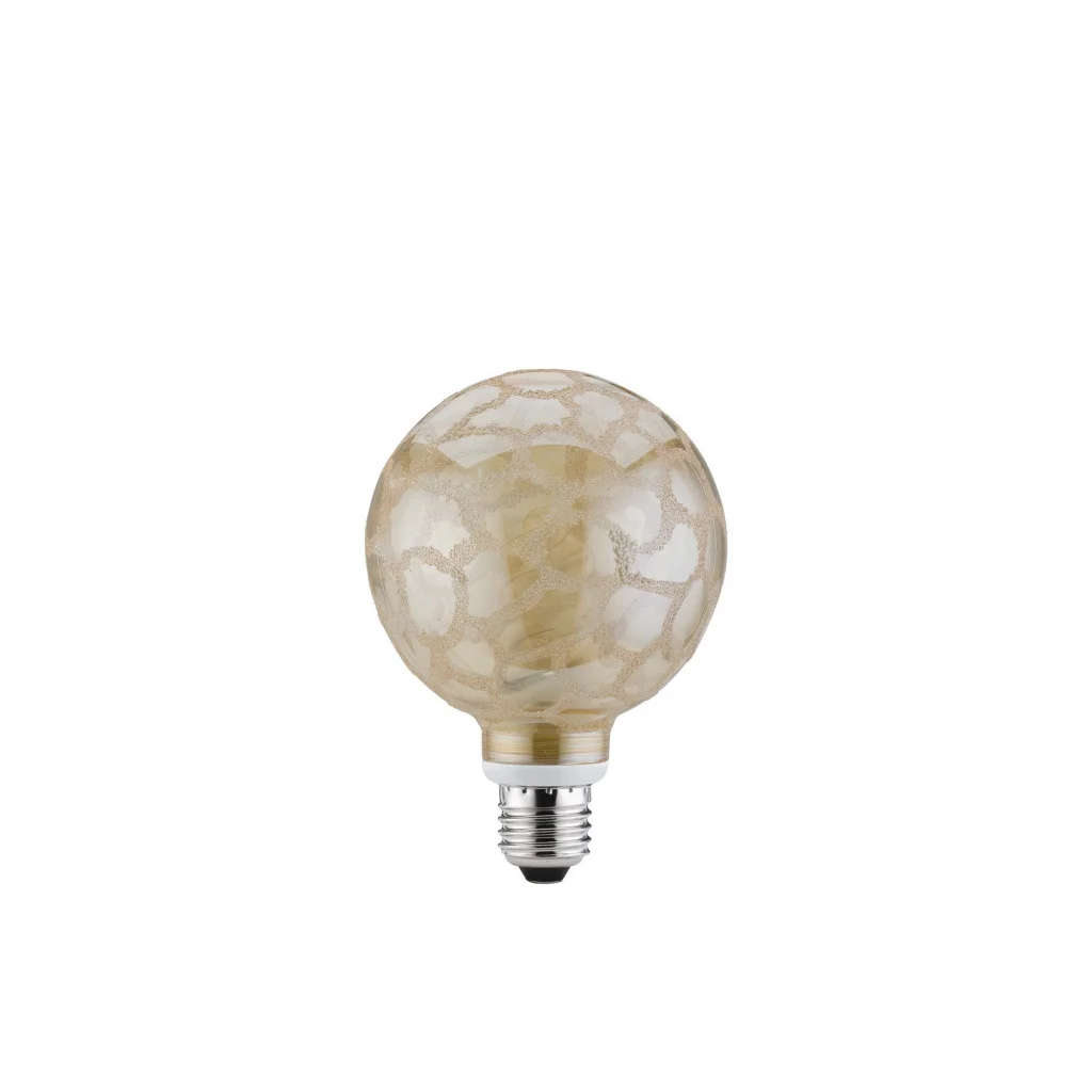 88057 Лампа ESL Globe 100 10W E27 Goldkroko Warmweiß |