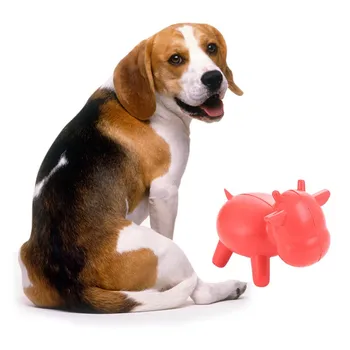 

Cute Squeak Doll Dog Toy Latex Cow Bear Pet Chew Toys For Dog Squeaker Chew Training Toy Pet Bite-Resistant Products