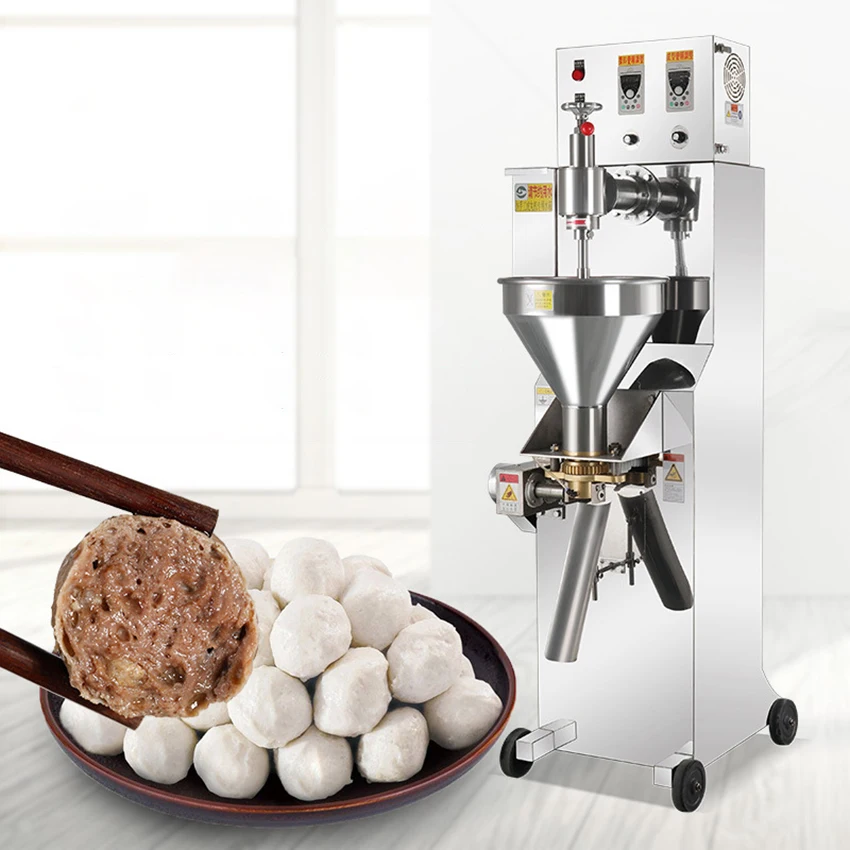 1.1KW Commercial Automatic Meatball Forming Machine Vertical Stainless