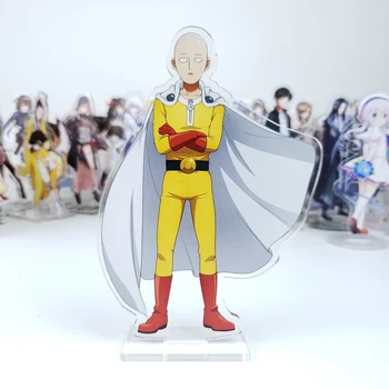 

Japan Anime Saitama Sensei Sui Yu teacher Jenos Cosplay Stand Figure Acrylic Keychain Charm Phone Pendant