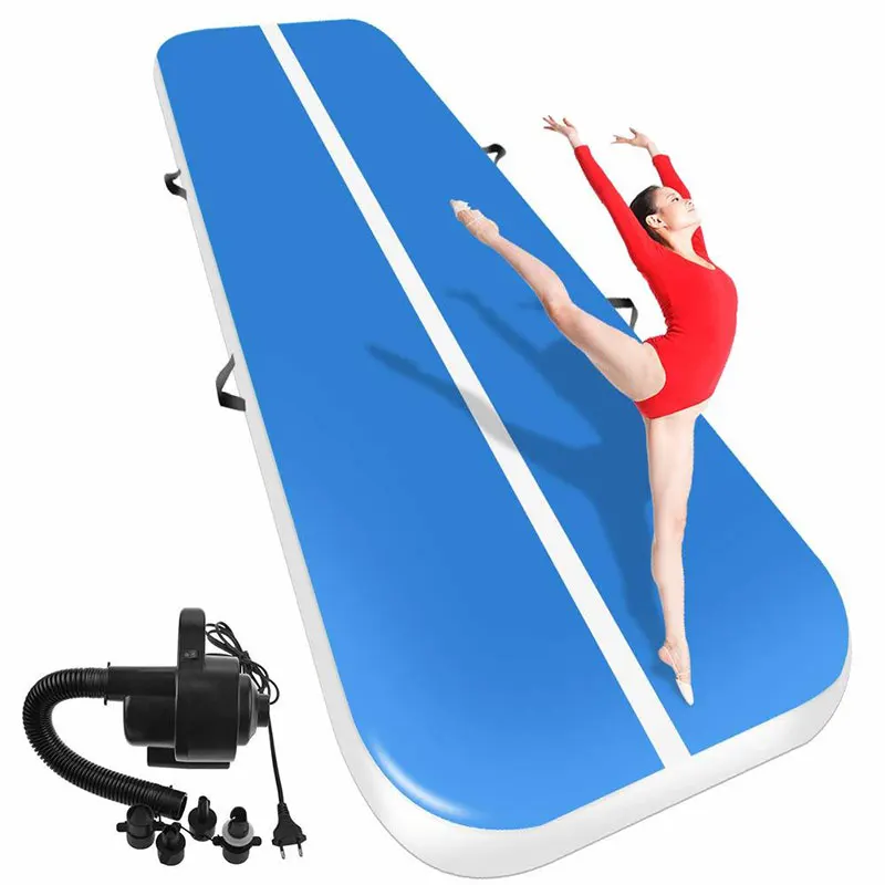 

Airtrack Tumbling Mat,length 10ft To 15 Ft Inflatable Gymnastics Air Track Mat Air Floor Mat Electric Pump Training/cheerleading