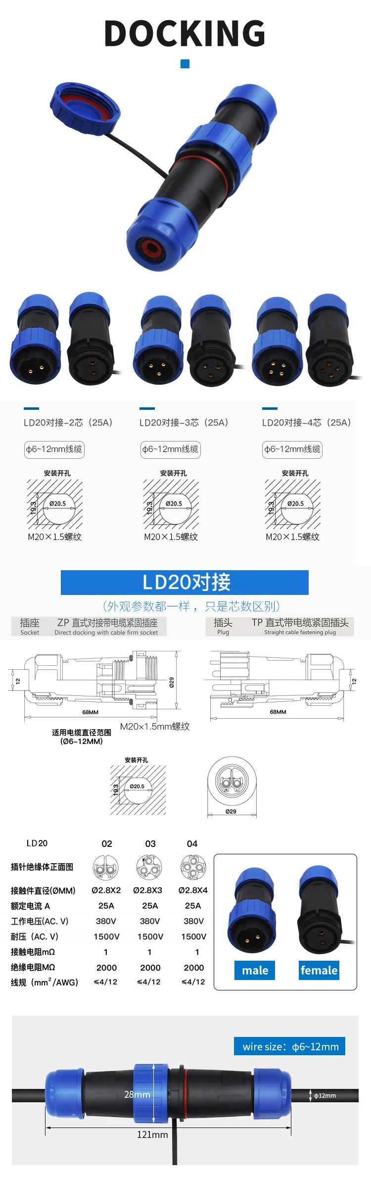 航空插头LD20螺丝型EN_08