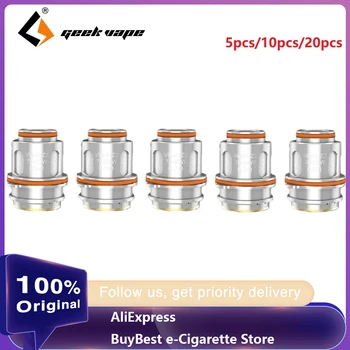 

NEW Original 5pcs 20pcs Geekvape Zeus Mesh Coil Atomizer Head 0.4ohm Z1 / 0.2ohm Z2 Coil for Zeus Tank/ Aegis Legend Zeus Kit