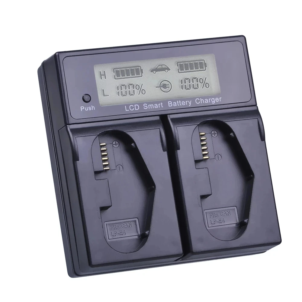 Recarregável para Canon Bateria Li-ion Eos 1d Mark Iii Eos-1d iv 1ds c Eos1dx 3000mah Lp-e4 Lpe4 Lp-e4n - Image 6