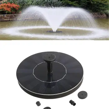 

Solar Power Pump Bird Bath Fountain Water Pump Floating Drifting Panel Pool Pond for Bird Bath Fish Tank Aquarium Garden Lawn