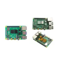 3pcs סט 3pcs / סט אלומיניום Heatsink רדיאטור למעבד קיט עם דבק עבור פטל Pi 4B (1)