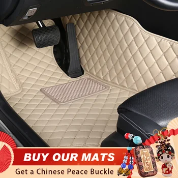 

Mats & Carpets Car Floor Mats for SEAT Leon 1998-2013 2014- 2016 2017 2018 Custom Auto Foot Pads Automobile Carpet Covers