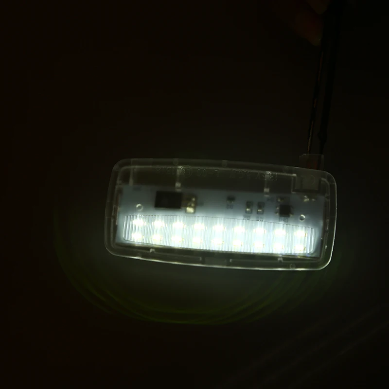 Светодиодный светильник posbay 1210 SMD для салона автомобиля белый 12 В солнцезащитный