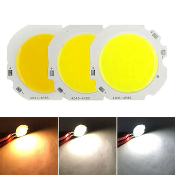 

24V LED COB Chip Light Source 10W DC24V 32mm Lighting Surface Warm Nature Cold White for Indoor Outdoor Lighting Truck Lamps DIY