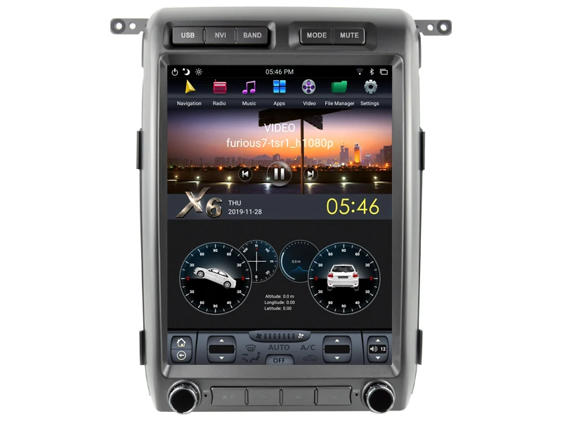 AVGOTOP Android 8,1 Tesla automotivo Центральный multimidia для FORD F150 2009- 6 ядер+ 4G+ 32G ips экран