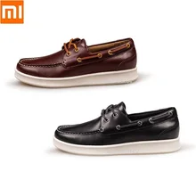 Xiaomi FREETIE/мужские модные повседневные лоферы из коровьей кожи; мужская одежда на резиновой подошве; уличные кроссовки