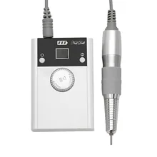 Портативная машинка для маникюра ногтей перезаряжаемая электрическая полировальная машинка для ногтей аппарат для маникюра 40000 об/мин 80 Вт