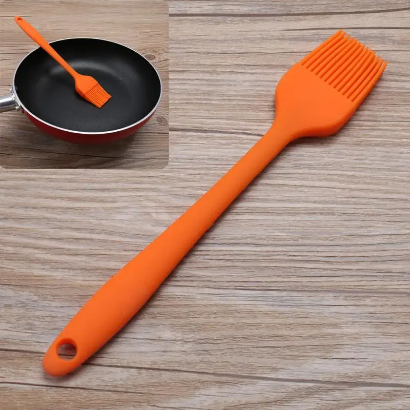 Bbq Accessories Oil Brush Silicone Basting Barbecue Pastry Turkey Brush Cooking Kitchen Utensil Baking Cocina 1 Pcs grill brush