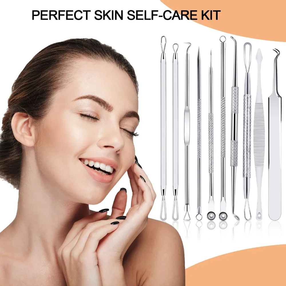 Blackhead Remover Pimple Popper Tool Kit 6