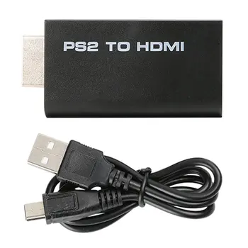 

Mini for PS2 to HDMI Video Converter Adapter with 3.5mm Audio Output for HDTV PC Support Plug And Play
