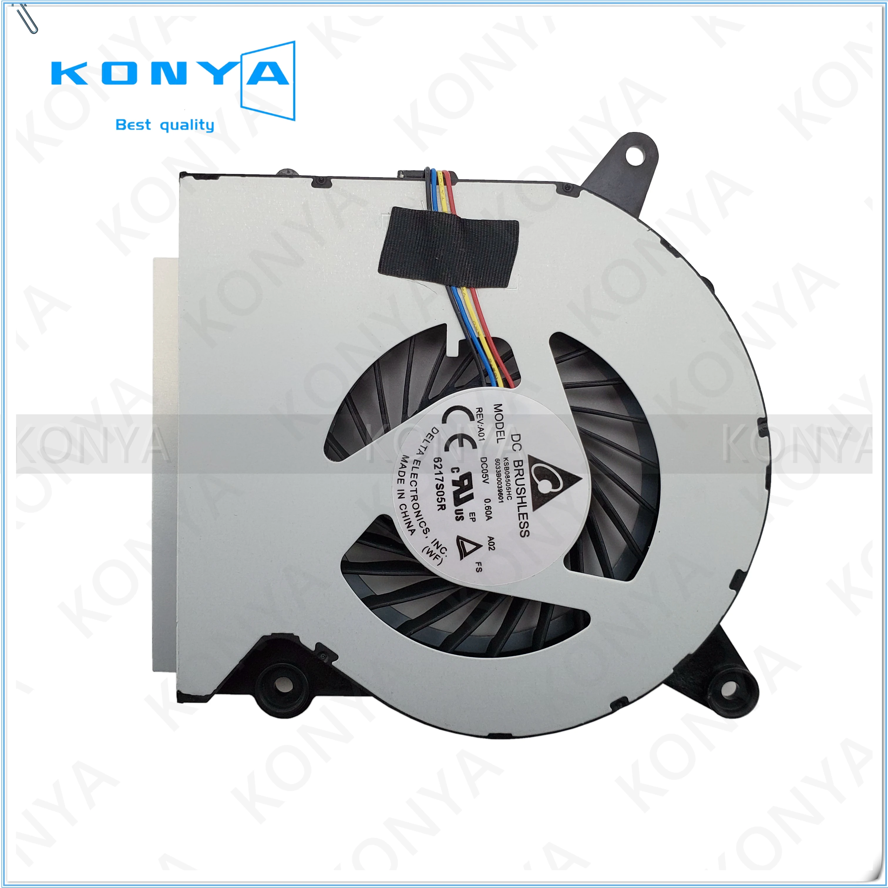 

Новый оригинальный охлаждающий вентилятор для Lenovo Horizon 2e Yoga Home 500-22IBU все в одном для процессора 5F10G59979 KSB08505HC