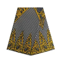 High quality batik wax african ankara pagne prints in fabric dutch cotton 6yards cottonV-L 804