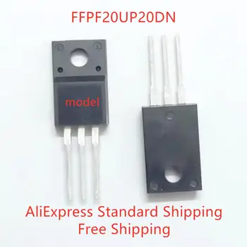 

10 Pieces FFPF20UP20DN F20UP20DN TO-220F 20A 200V (in stock)