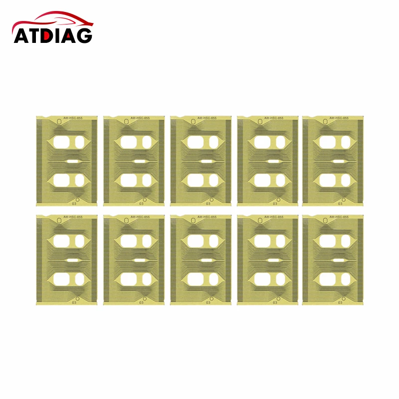 10 шт. Плоский ЖК-разъем ленточный кабель для Au-di A3 A4 A6 C5 VDO инструмент кластер