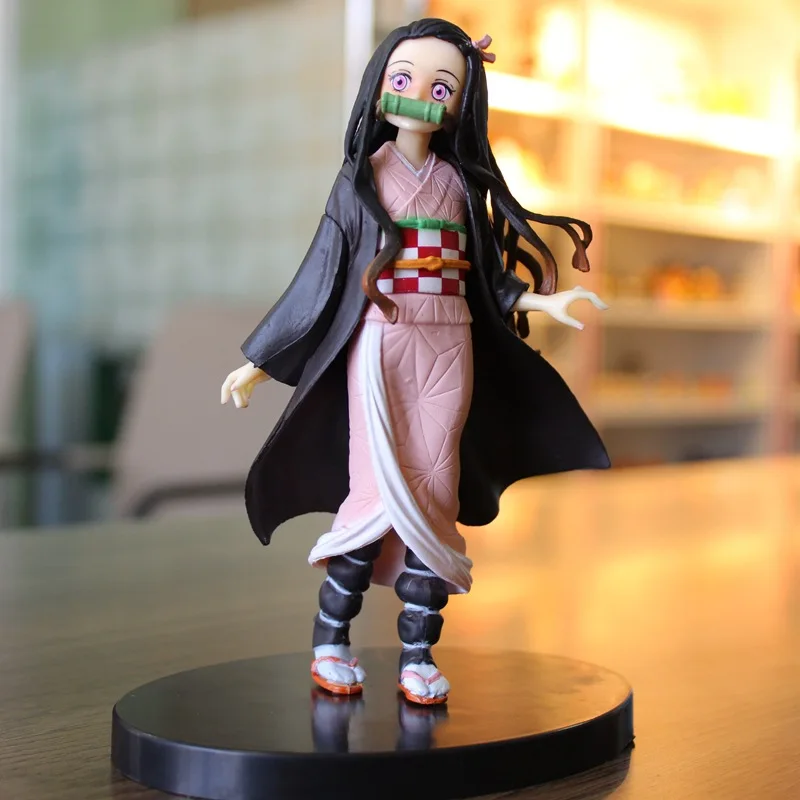 Аниме Demon Slayer Kimetsu no Yaiba Kamado Nezuko ПВХ фигурка Коллекционная модель игрушки куклы 15