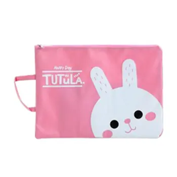 

Cartoon Oxford Chain File Bag A4 Neutral Oxford Cloth Zipper Waterproof Bag File Storage Wearable And Durable