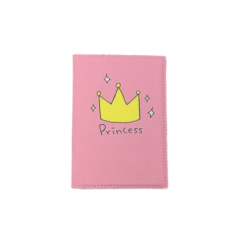 Мультфильм ПУ водонепроницаемый держатель для паспорта и карточек дорожная Многофункциональная портативная карта Обложка сумка Пакет ID папка для билетов - Цвет: JR-096