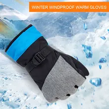Лыжные перчатки прочные с сенсорным экраном зимние для верховой езды сохраняющие тепло мобильный телефон Сноубординг Нескользящие лыжные Мотоциклетные Перчатки