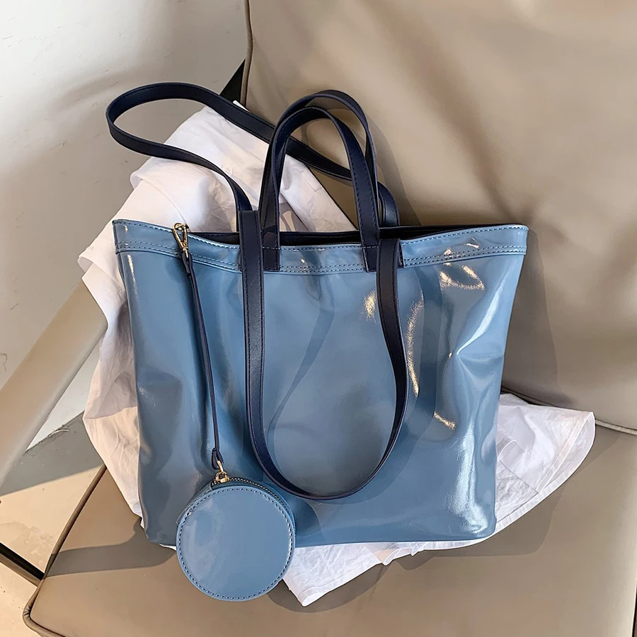 

Fashion Korean Style Shoulder Bags for Women 2020 Lady Designer Large Capacity Handbags PU Leather Crossbody Bag Women's Handbag