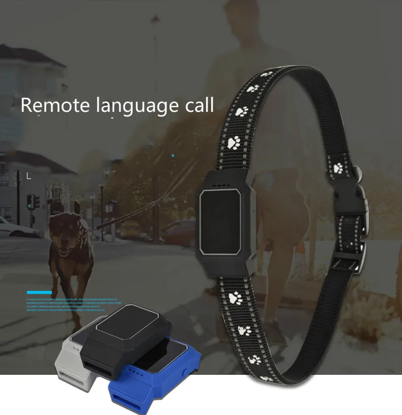 Локатор для домашних животных, ошейник для кошек и собак, gps локатор, водонепроницаемый голосовой вызов для больших и средних собак, мини gps для домашних животных, gps