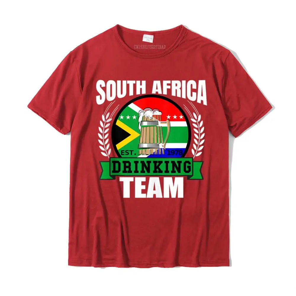 T Shirt Design Tee-Shirt Fall Latest Custom Short Sleeve 100% Cotton O Neck Men T Shirts Custom Drop Shipping South Africa Drinking Team Funny African Flag Party Gift Tank Top__MZ16160 red