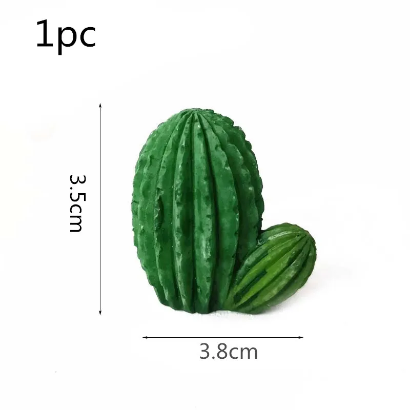 cactus A Верблюд пустыня Кактус Цветок бассейн орнамент фигурка-модель домашний стеклянный Декор миниатюрное Ремесло Сад Фея Украшения DIY аксессуары - Цвет: cactus A