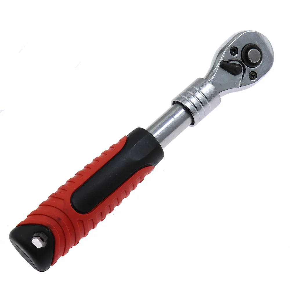 3-Pack Telescoping Ratchet Handles - Chrome Vanadium, 1/4", 3/8", 1/2" Drive Set