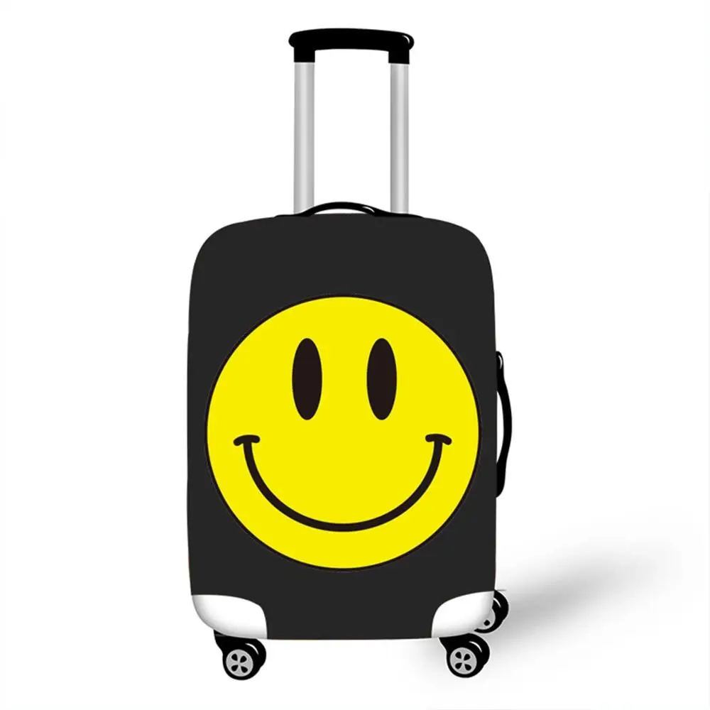 Аксессуары для путешествий, чемодана крышка носки со смайликами чемодан пылезащитный чехол защитный чехол Для мужчин чемоданы Органайзер 18-32 дюйм - Цвет: 2
