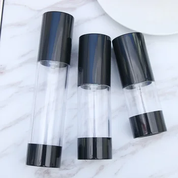 

1pc Empty Airless Pump Bottles Mini Portable Vacuum Cosmetic Containers Sample Bottles Travel Cosmetic Storage Bottle 15/30/50ml