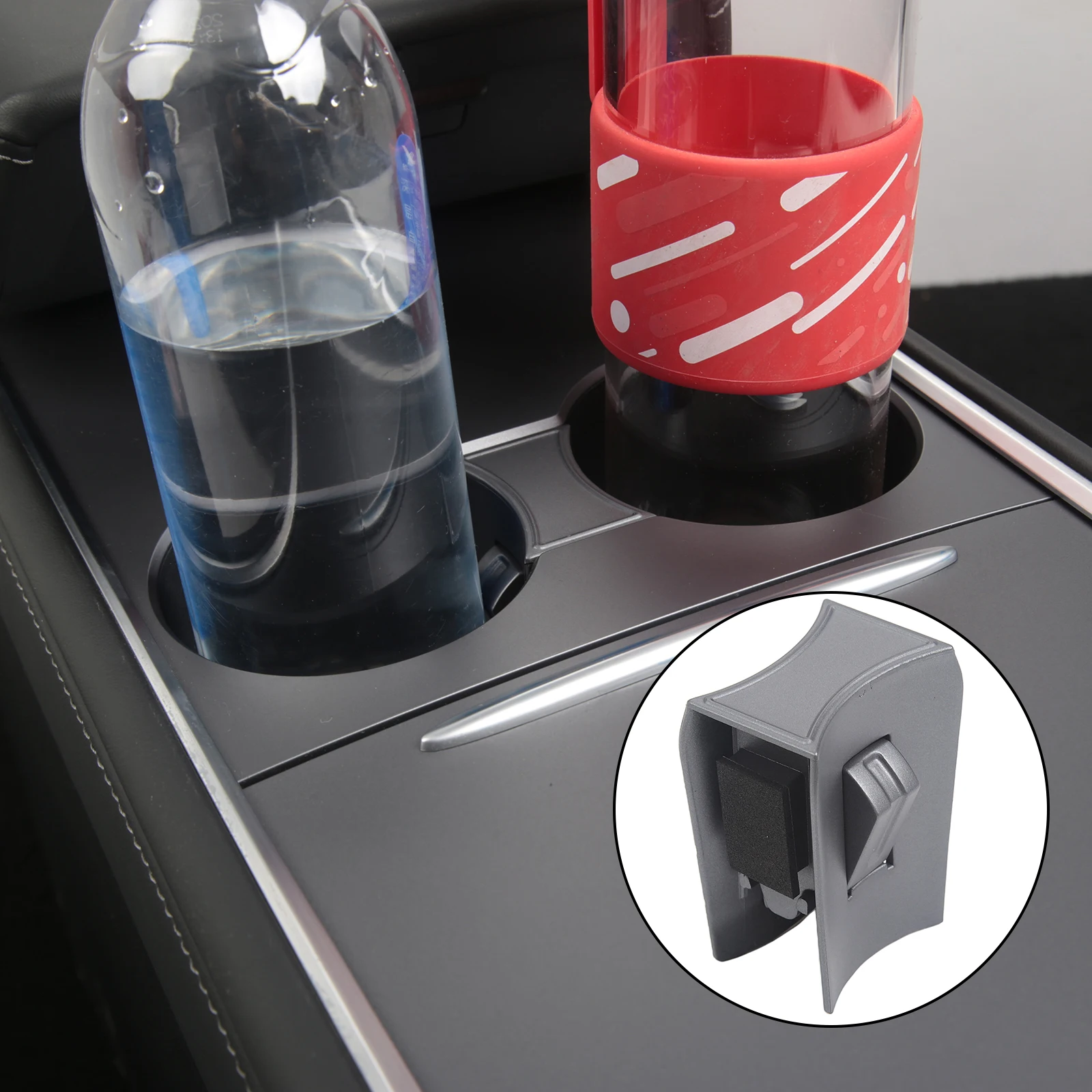 Car Cup Holder Slot Stabilizer Slot Slip Limit Clip Nonslip Limiter