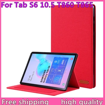 

New Case For Samsung Galaxy Tab S6 10.5 SM-T860 SM-T865 T860 2019 10.5" Cover Tablet PU Leather Stand Shell