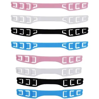 

10Pcs Adult Children Soft Plastic Ear Guards Mask Strap Extender Adjustable Relieve Pressure Hook Buckle Non-Slip Earloop Extens