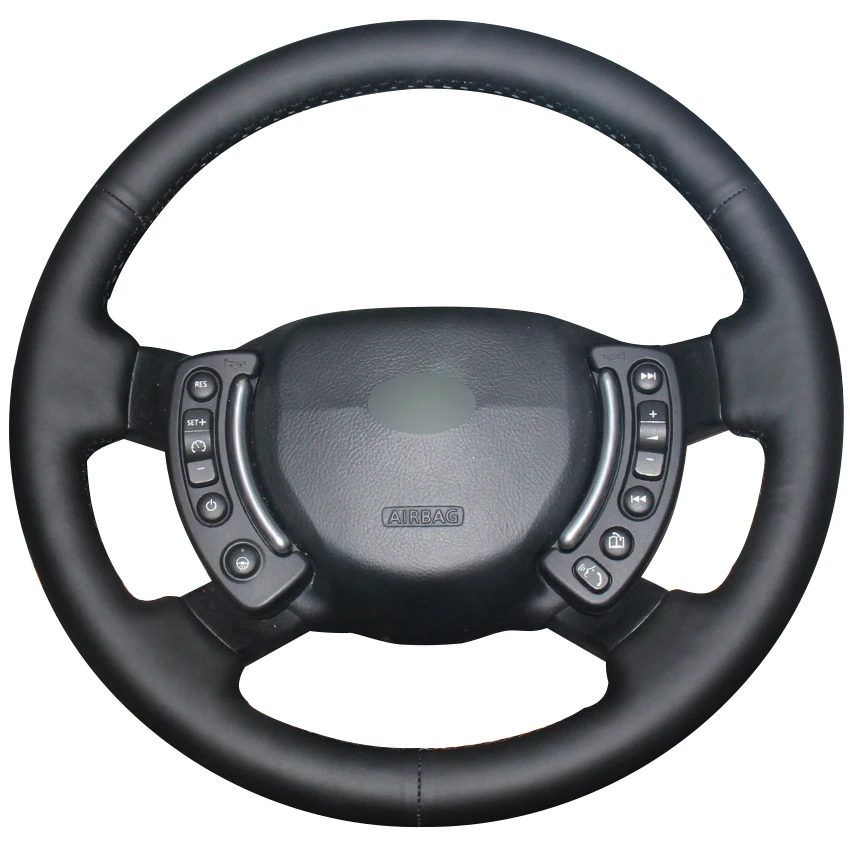 Черный синтетический кожаный чехол для Land Rover Range 2003 2012|Чехлы на руль| |