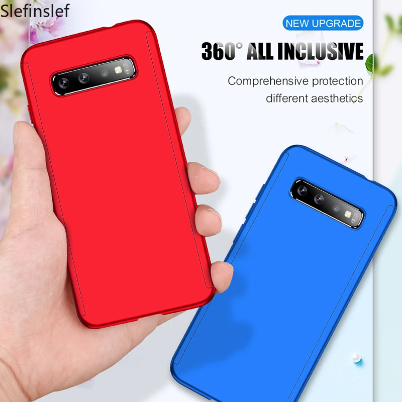 Чехол с полным покрытием 360 градусов для Samsung Galaxy S20 ultra S10 S9 S8 Plus S10E A10 A20 A40 A50 A71 A51 A70