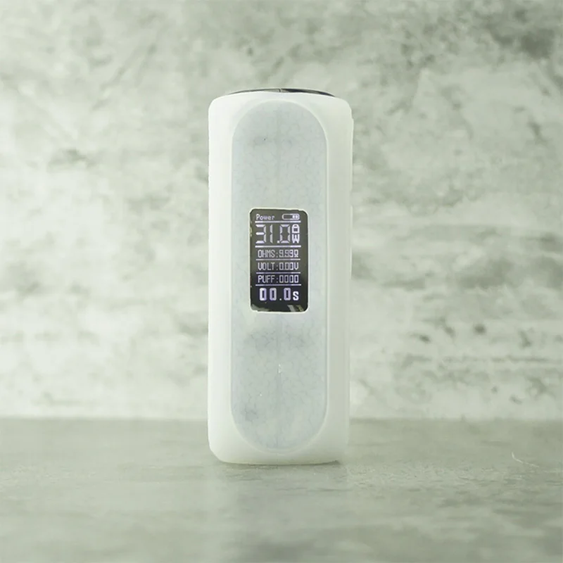 Clear Чехол с текстурой для OBS Cube X Kit 80W Pod system, защитный прочный силиконовый чехол для кожи, гелевая наклейка для OBS Cube X - Цвет: Clear
