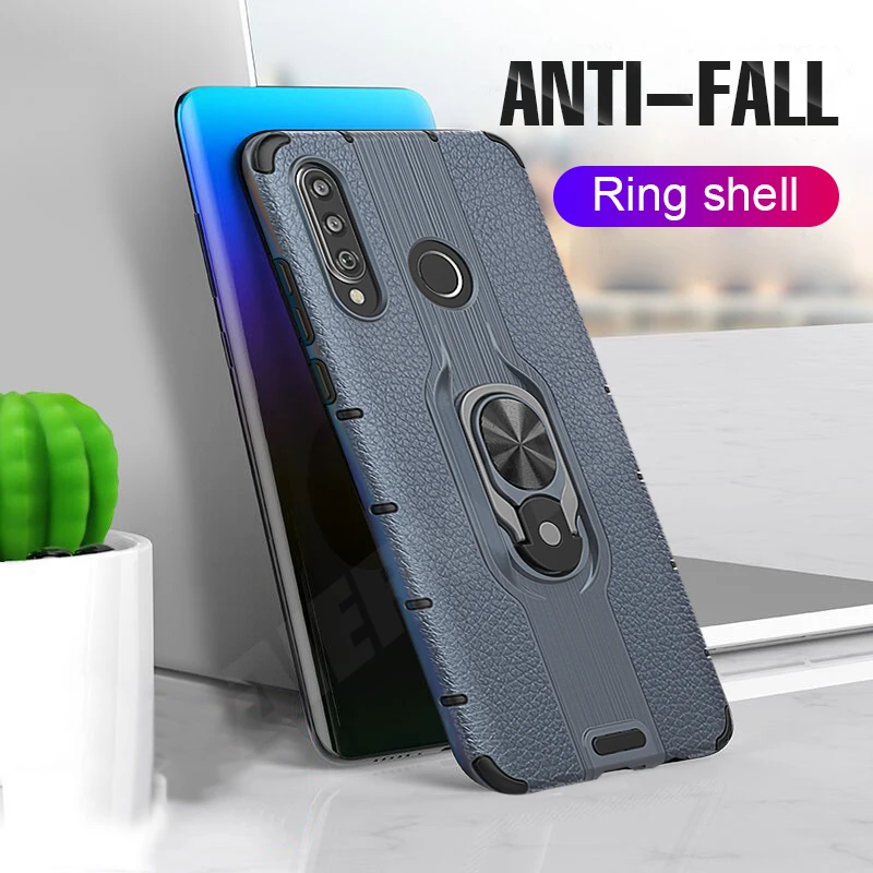 Чехол Raugee для huawei P30 Pro кольцо Броня магнитный автомобильный чехол из мягкого ТПУ