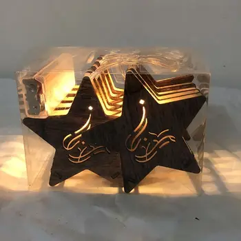 

Party DIY Stars Kerosene Lamp Moon Shape String LED Light Eid Ramadan Islamic 23GB