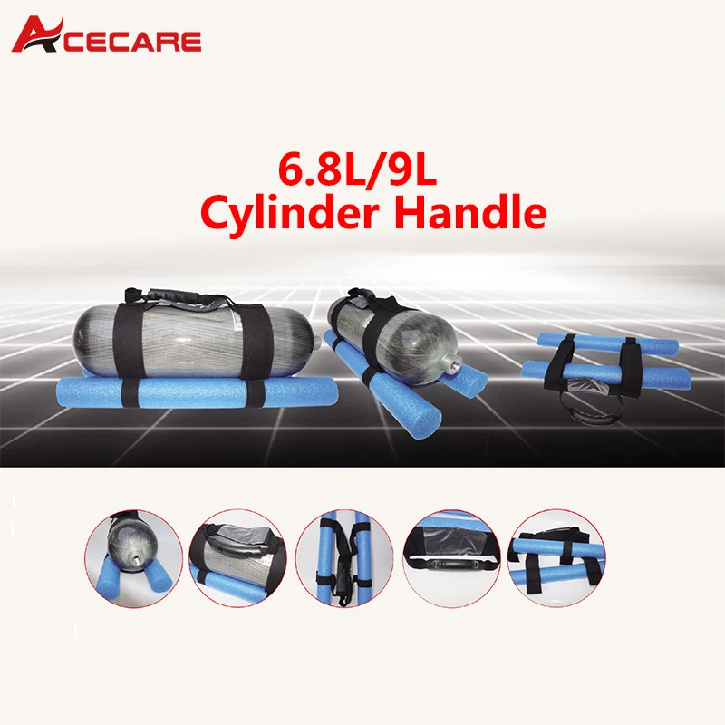 Acecare 6.8L Strap Handle Grip PCP Hunting 