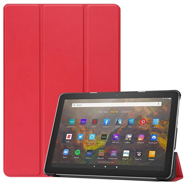 Stand for Fire HD 10 （2021）10 inch Tablet PU Leather Tablet Case for Fire HD 10 (2021) Cover Case